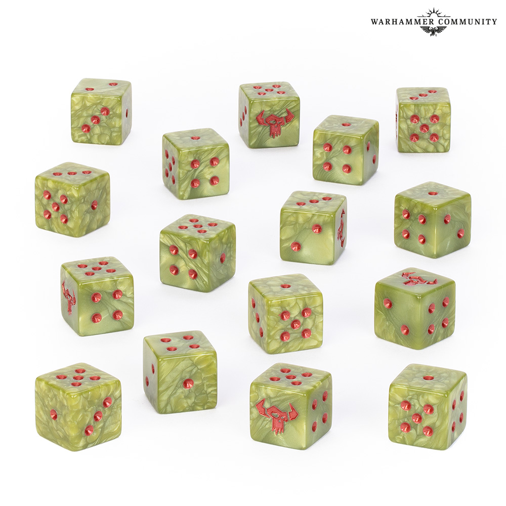 Warhammer 40000: Ork Dice